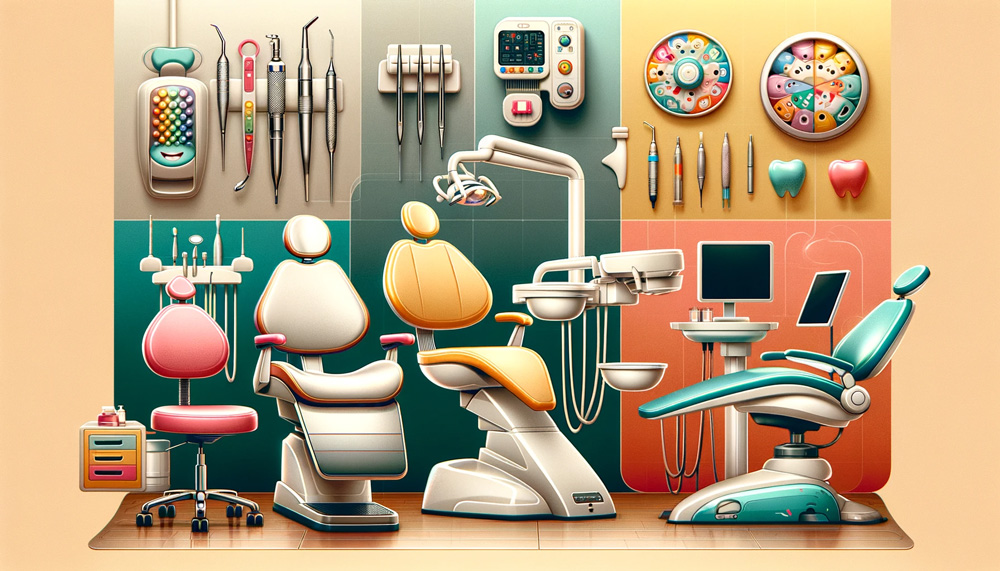 Different Dental Chairs